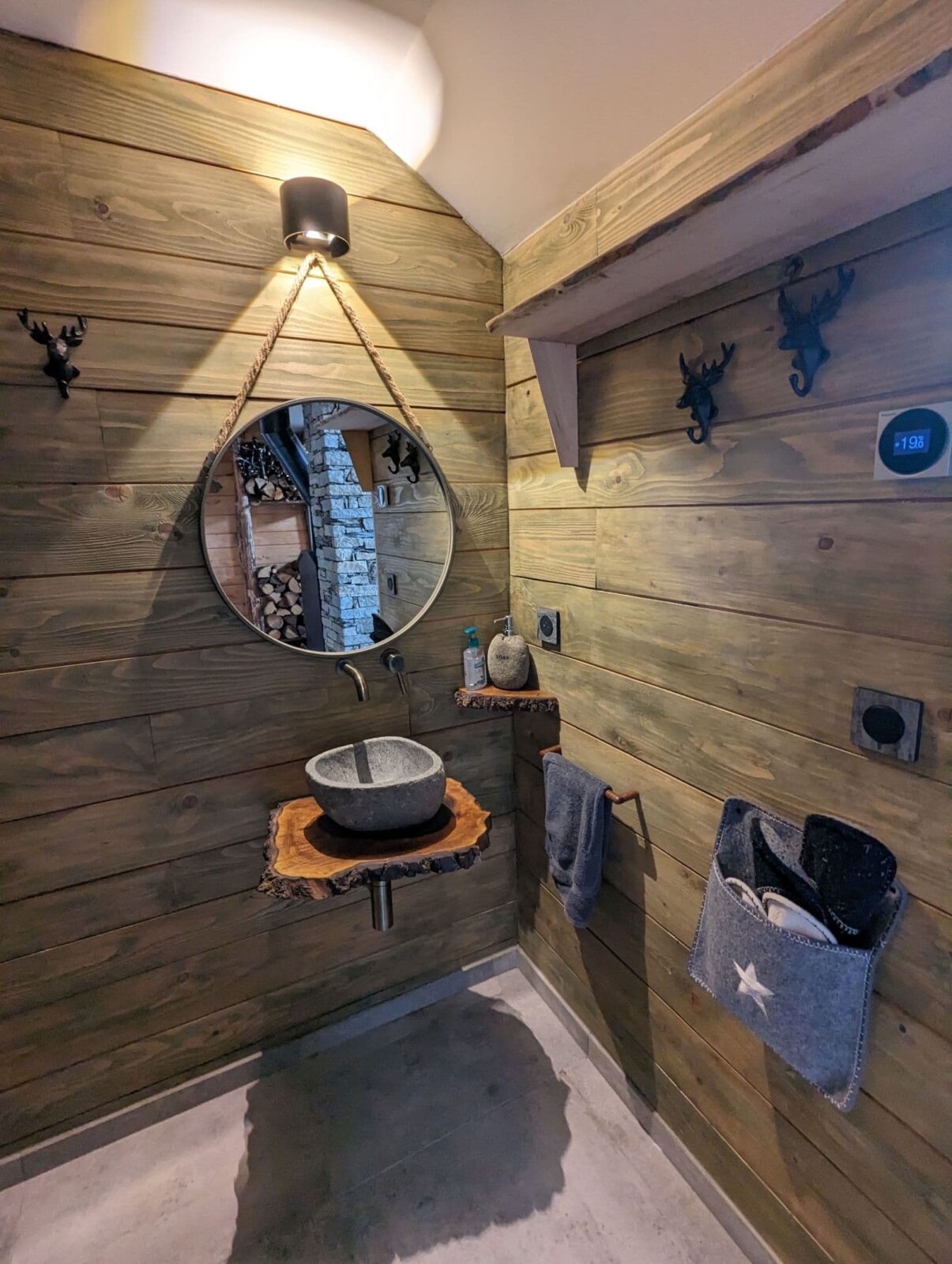 Chalet La Boutame - Villard-Reculas Alpe d’Huez Grand Domaine - Coin lave-main